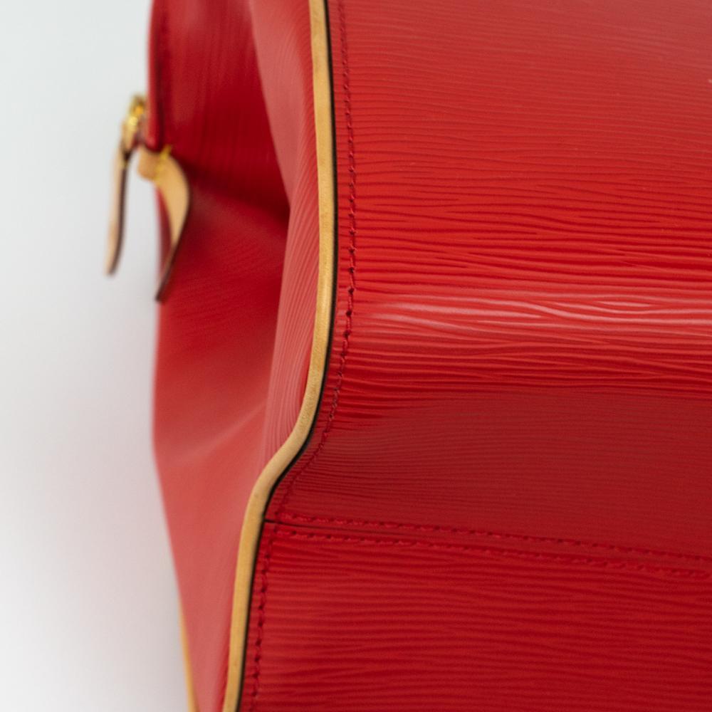 LOUIS VUITTON Doc Shoulder bag in Red Leather 7