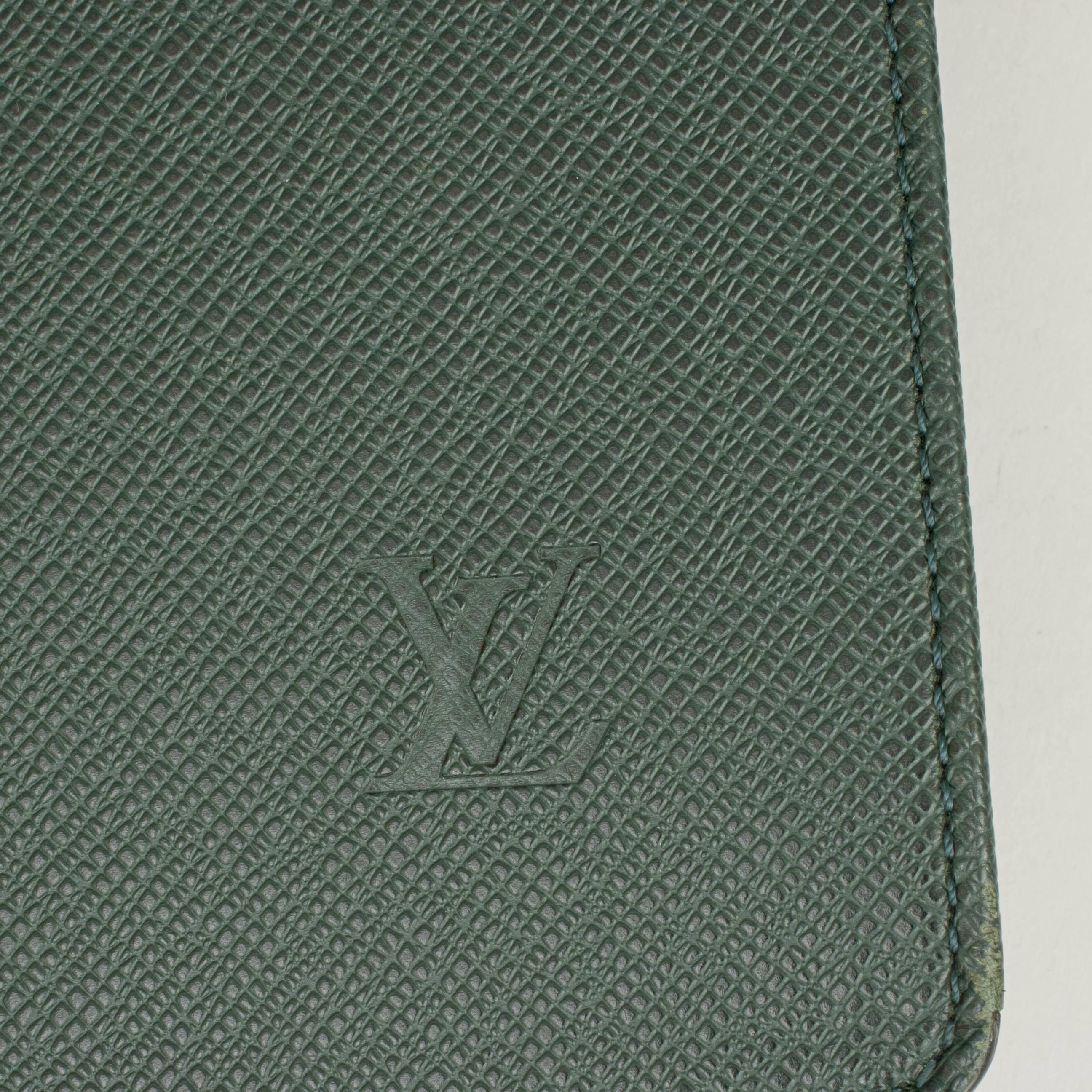 Leather Louis Vuitton Document Case