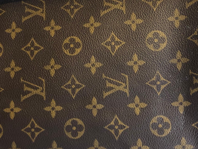 Louis Vuitton Dog Carrier Monogram Canvas 40 Brown Used Read