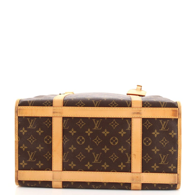 Louis Vuitton Dog Carrier Monogram Canvas 40 For Sale at 1stDibs