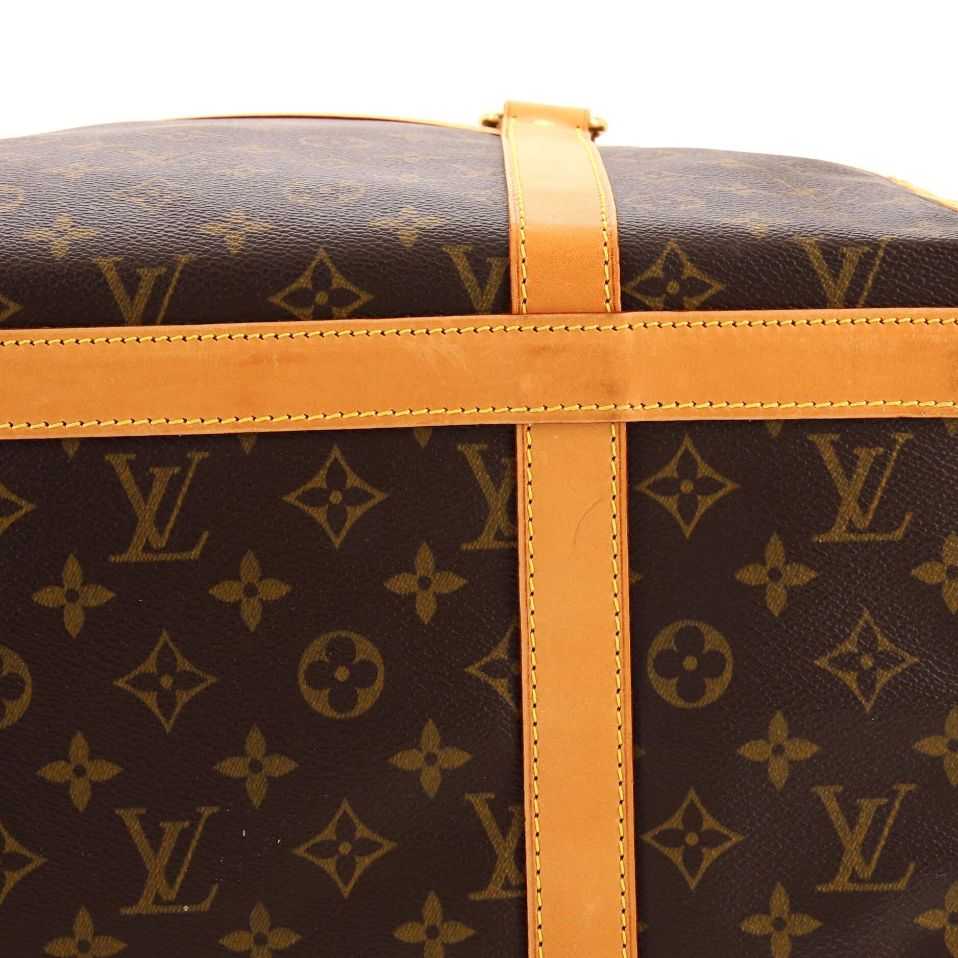 Women's or Men's Louis Vuitton Dog Carrier Monogram Canvas 40