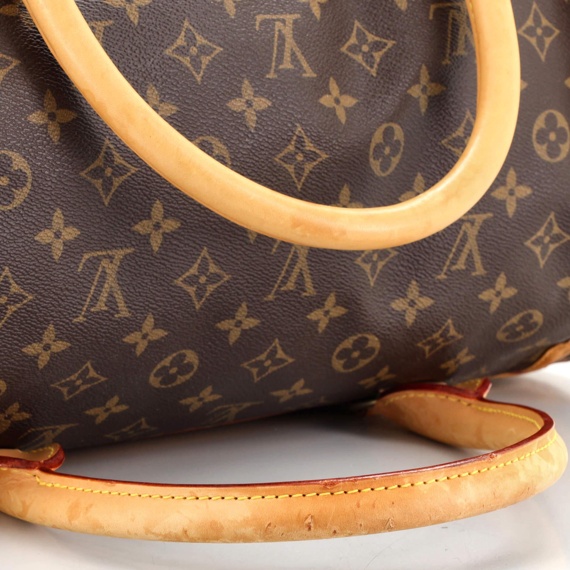 Louis Vuitton Dog Carrier Monogram Canvas 40 In Good Condition In NY, NY