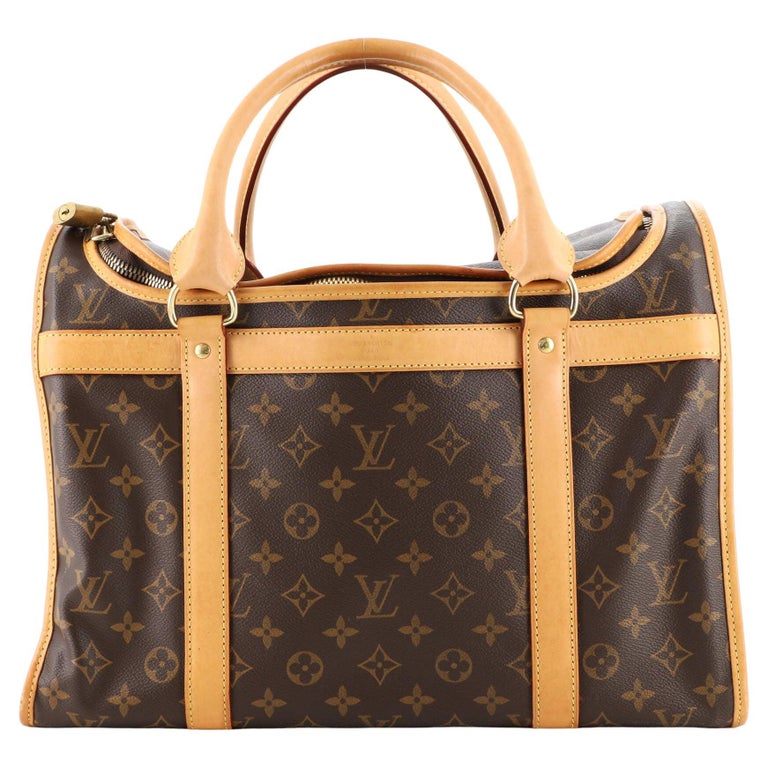 Louis Vuitton Dog Carrier Monogram Canvas 40 For Sale at 1stDibs