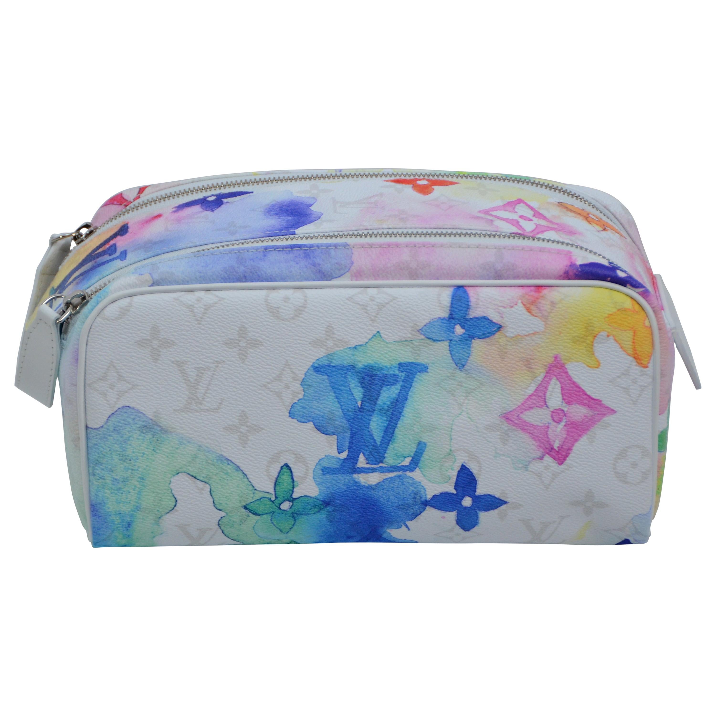 Louis Vuitton Dopp Kit Toilet Pouch (Blue)