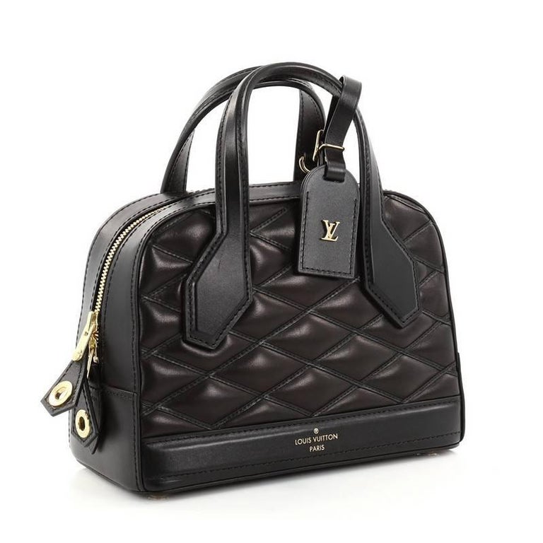 Louis Vuitton Dora Handbag Malletage Leather BB at 1stdibs