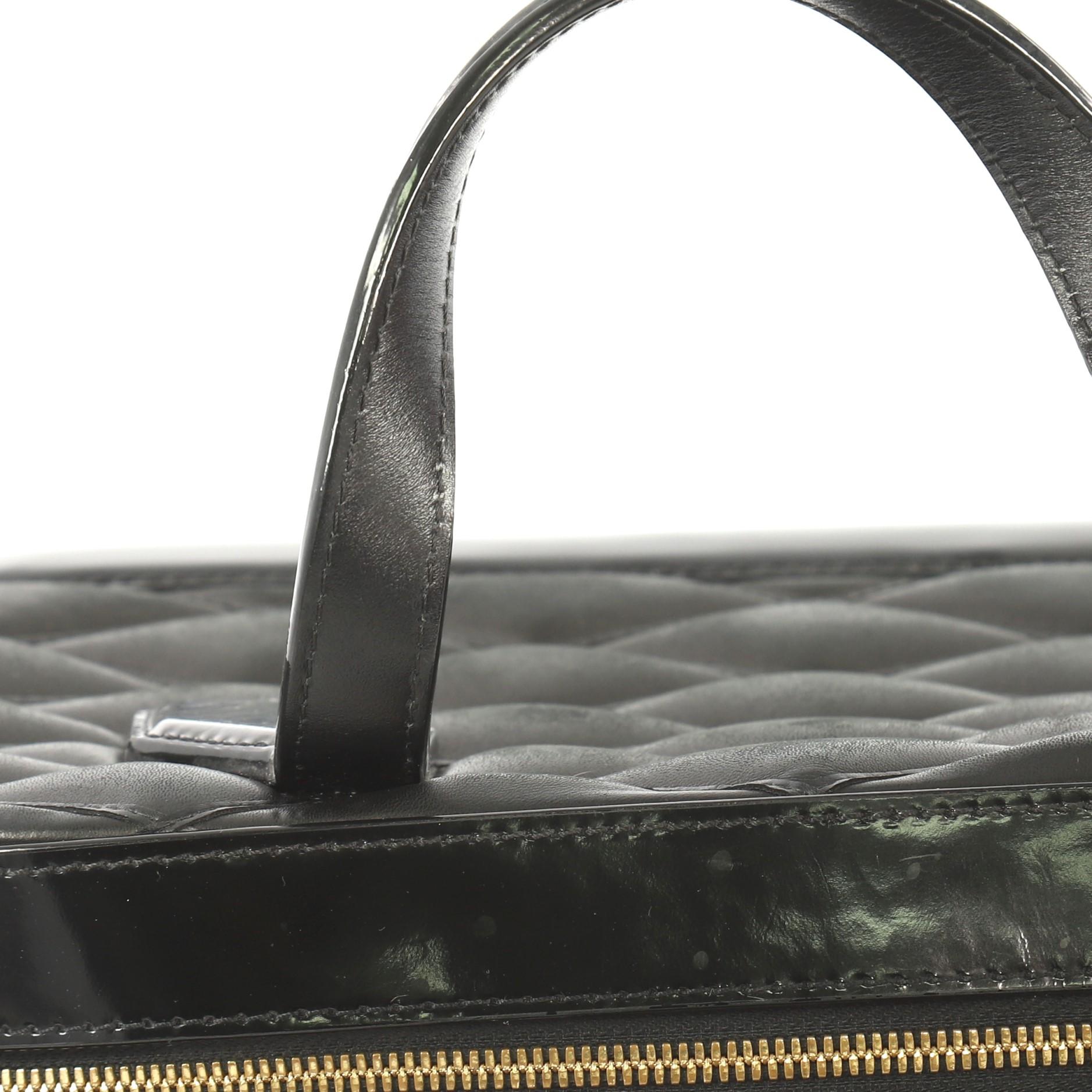 Women's Louis Vuitton Dora Handbag Malletage Leather PM