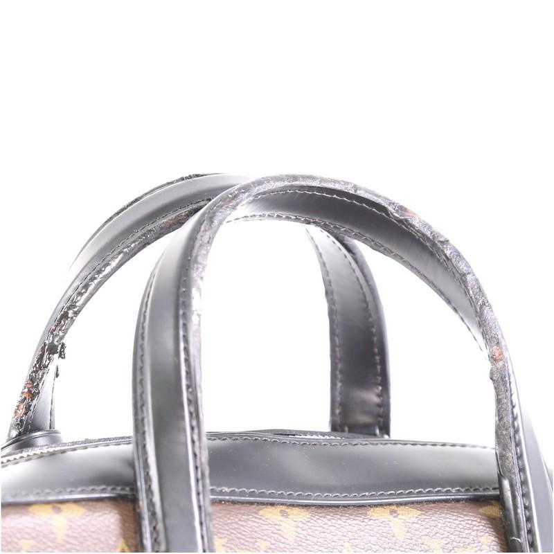 Louis Vuitton Dora Handbag Monogram Canvas and Calf Leather MM 2