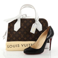 Louis Vuitton Dora Handbag Monogram Canvas and Calf Leather PM