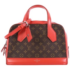 Louis Vuitton Dora Handbag Monogram Canvas And Calf Leather PM 