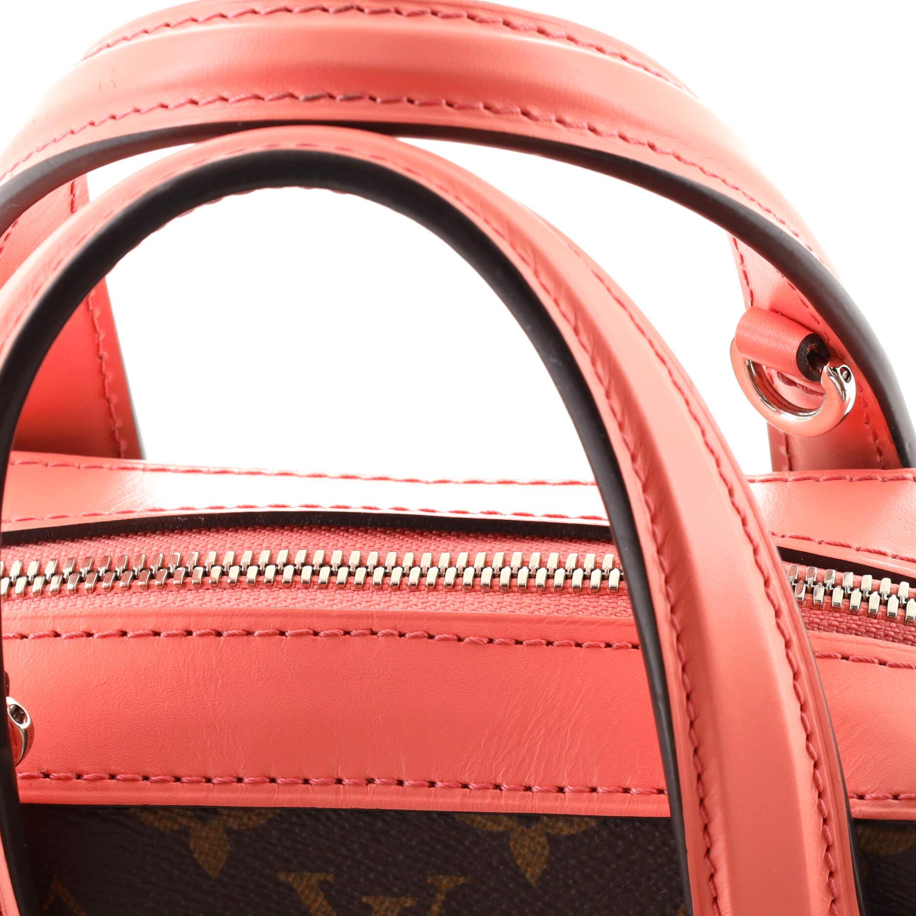 Louis Vuitton Dora Handbag Monogram Canvas and Calfskin BB 1