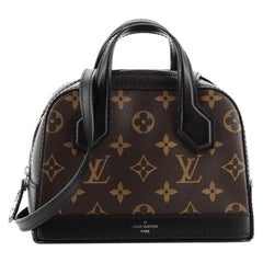 Louis Vuitton Dora Handbag Monogram Canvas and Calfskin Nano