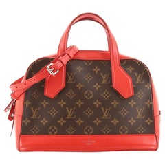 Louis Vuitton Dora Handbag Monogram Canvas and Calfskin PM