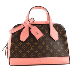 Louis Vuitton Dora Handbag Monogram Canvas and Calfskin PM