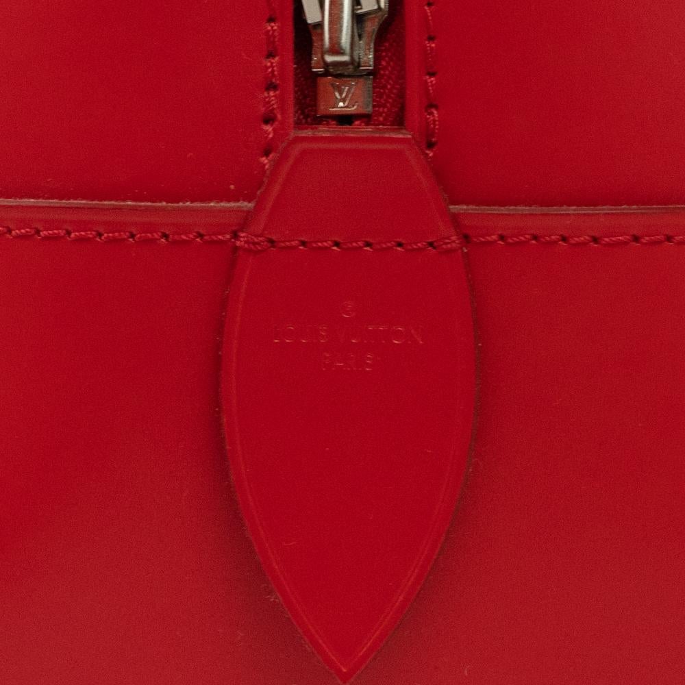 LOUIS VUITTON, Dora Shoulder bag in Red Canvas For Sale 6