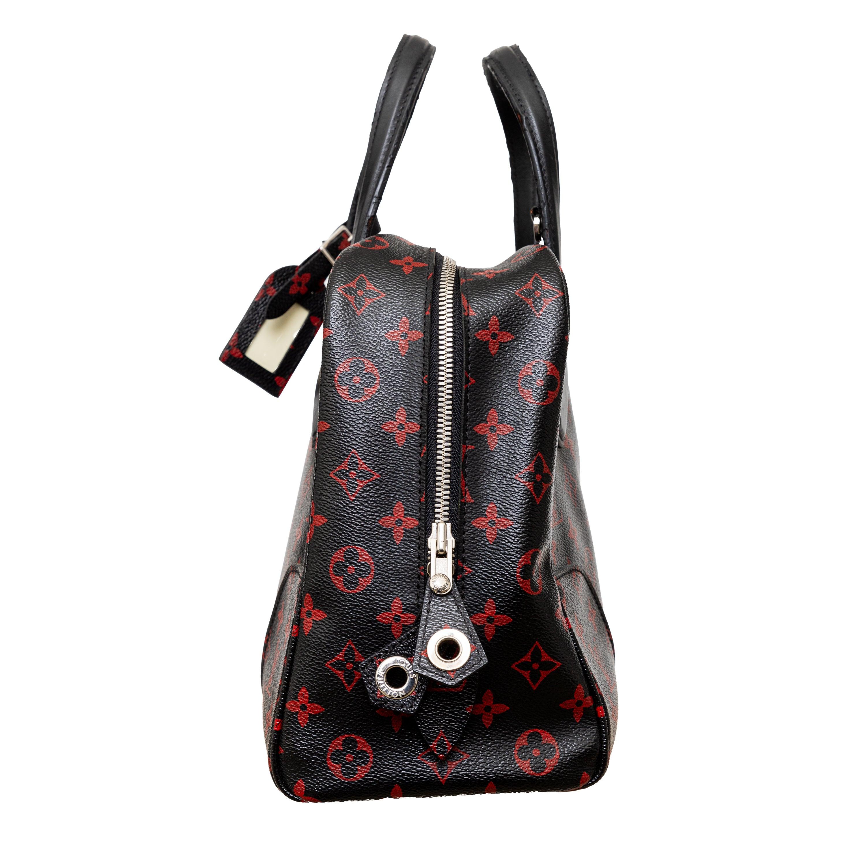 Louis Vuitton Dora Soft Infrarouge Canvas MM Bag - '10s Excellent état - En vente à Milano, IT