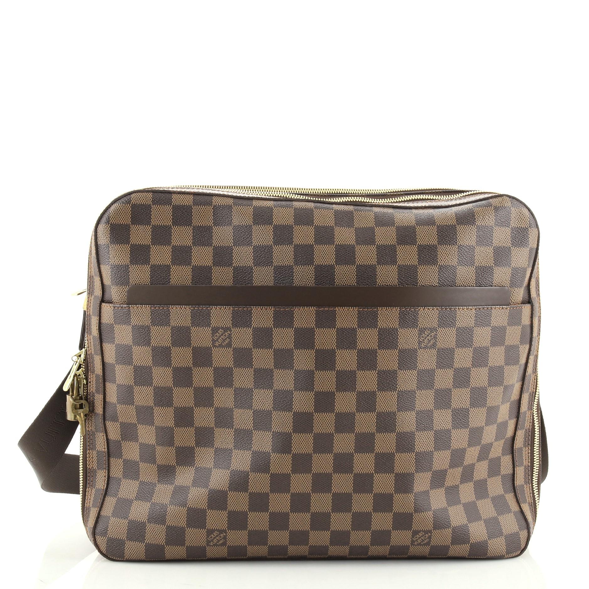 Brown Louis Vuitton Dorsoduro Messenger Bag Damier