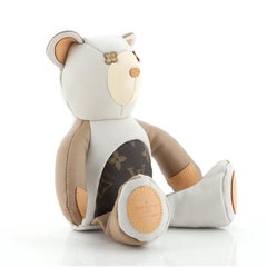 Louis Vuitton - Dou Dou Teddy Bear - Cuir avec toile à monogramme