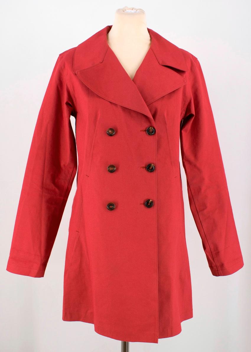 Louis Vuitton Double Breasted Mid-Length Jacket US 6 In Excellent Condition In London, GB