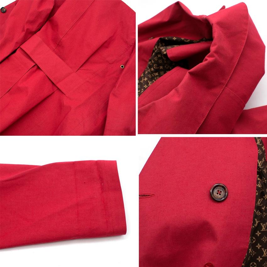 Louis Vuitton Double Breasted Mid-Length Jacket US 6 1