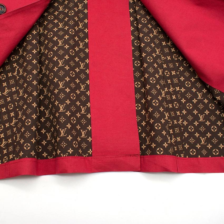 Louis Vuitton Double Breasted Mid-Length Jacket US 6 3