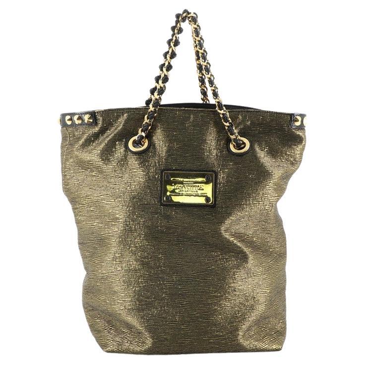 Louis Vuitton - Authenticated Double Jeu Handbag - Leather Black for Women, Very Good Condition