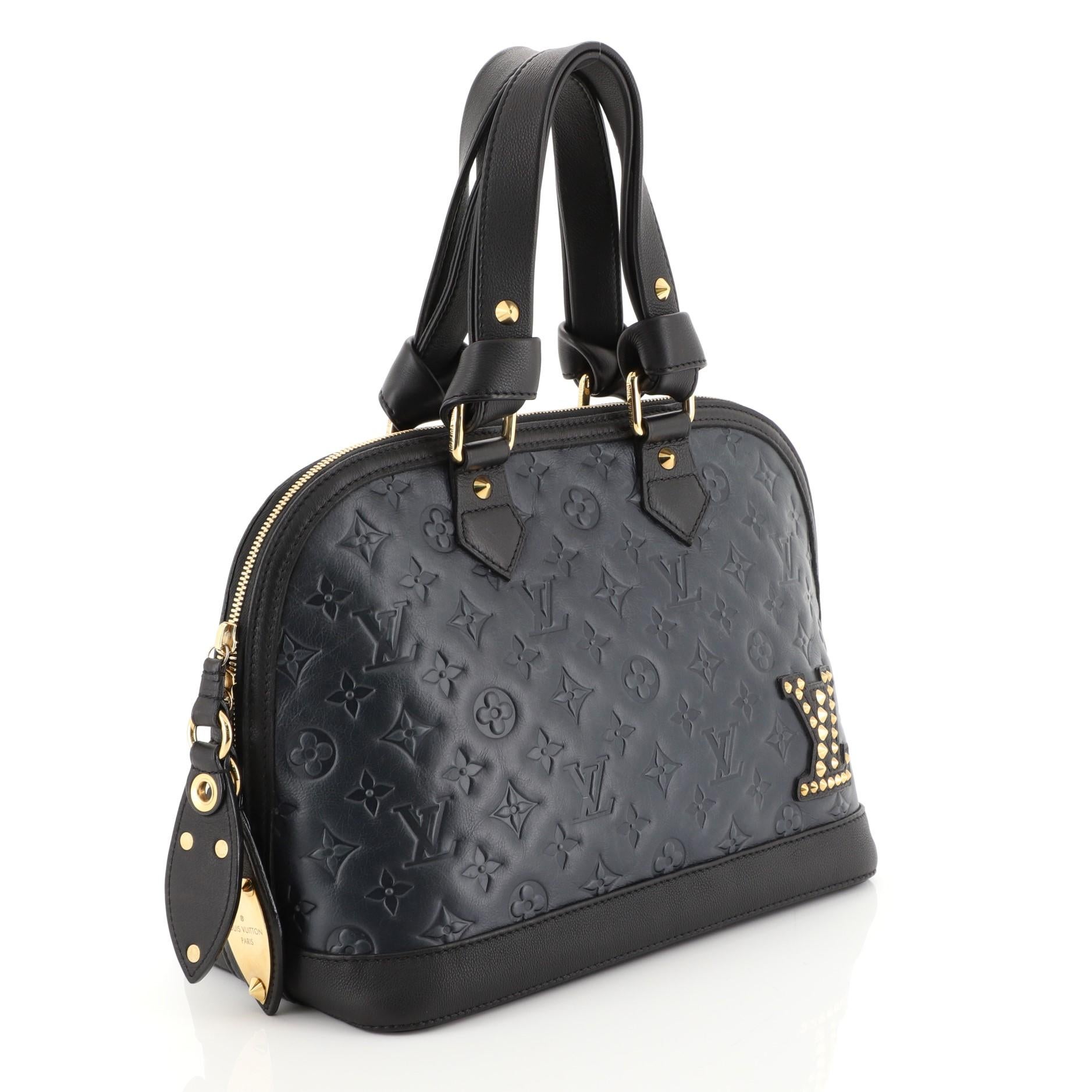 Louis Vuitton Double Jeu Neo Alma Bag Monogram Embossed Leather 1