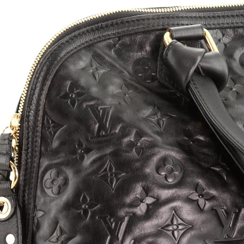 Women's or Men's Louis Vuitton Double Jeu Neo Alma Bag Monogram Embossed Leather