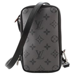 Louis Vuitton Monogram Eclipse Reverse Double Phone Pouch - BNIB