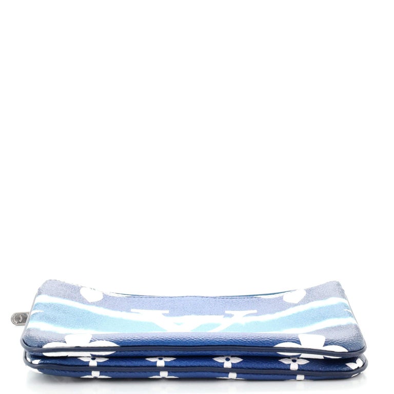 Louis Vuitton - Pochette à double fermeture éclair Escale - Édition limitée - Monogramme Giant