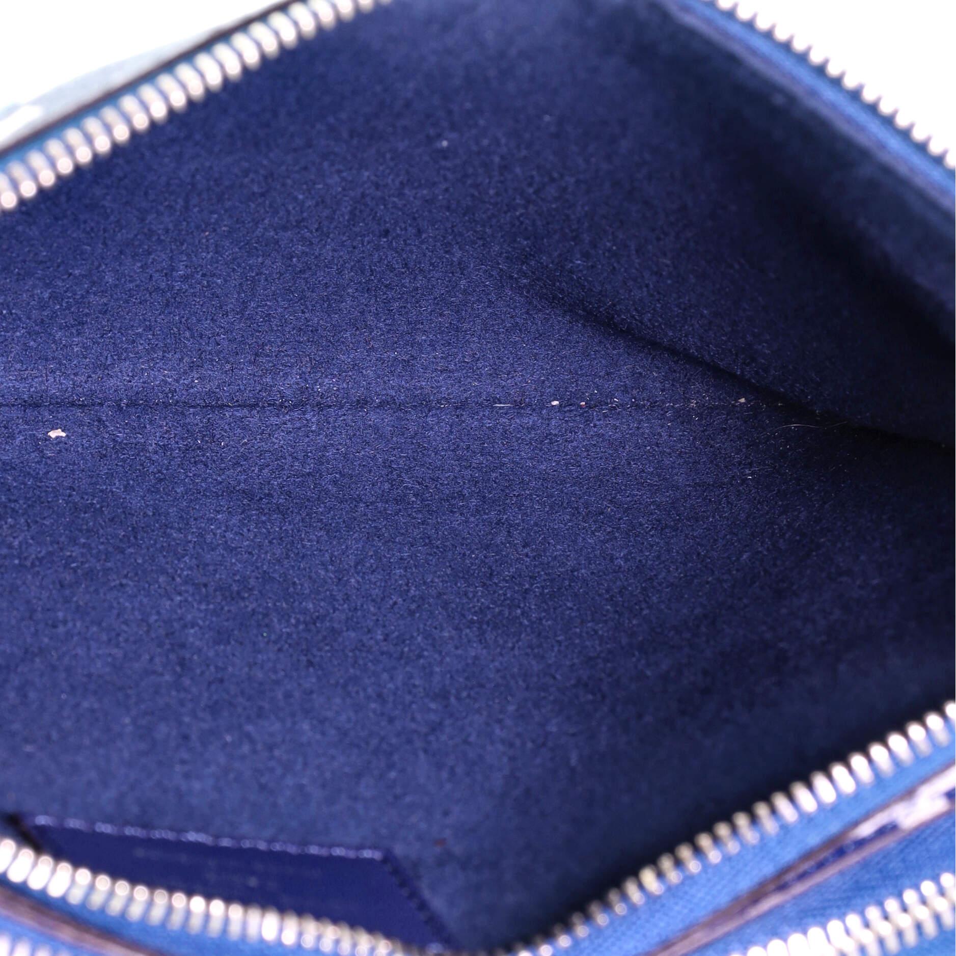 Louis Vuitton Double Zip Pochette Limited Edition Escale Monogram Giant In Good Condition In NY, NY
