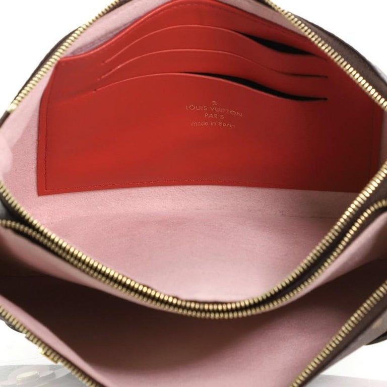 Louis Vuitton Double Zip Pochette Monogram (RRP £1150) – Addicted to  Handbags