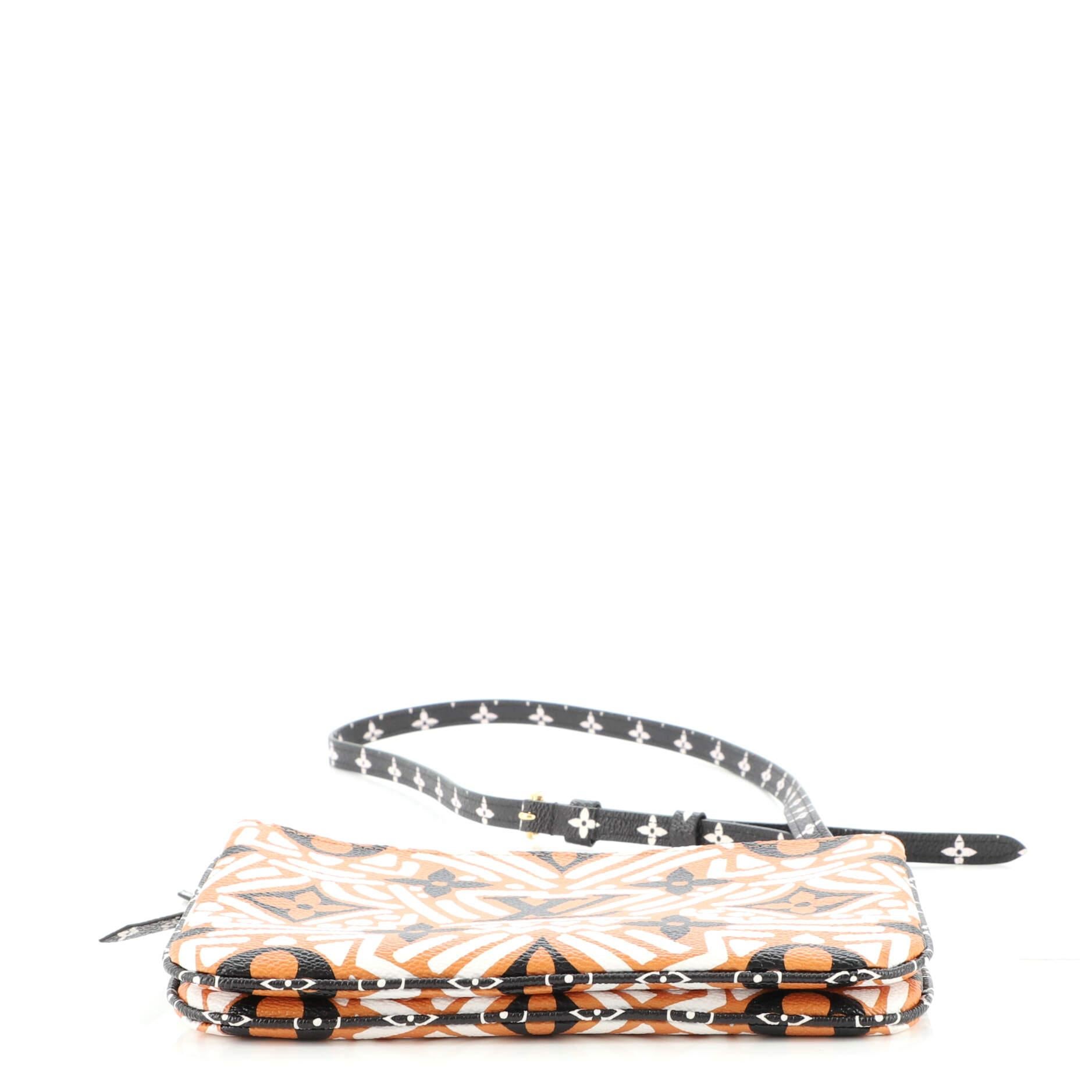 sophie double zip crossbody