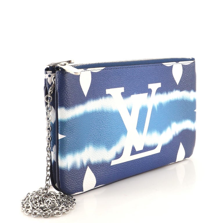 Louis Vuitton Double Zip Pochette Limited Edition Escale Monogram Giant