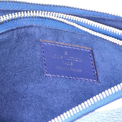 Louis Vuitton Double Zip Pochette Limited Edition Escale Monogram Giant At 1stdibs Louis Vuitton Double Zip Pochette Limited Edition Escale Monogram Giant At 1stdibs