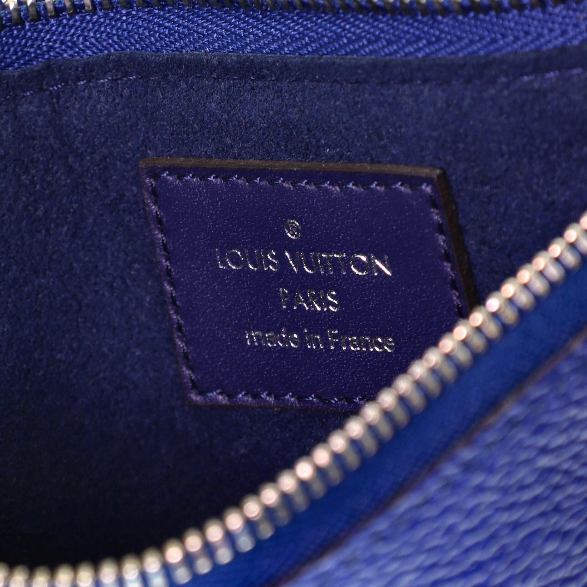 Louis Vuitton Double Zip Pochette Limited Edition Escale Monogram Giant