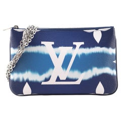 Louis Vuitton Double Zip Pochette Limited Edition Escale Monogram Giant