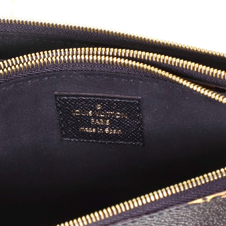 Louis Vuitton Double Zip Pochette Limited Edition Jungle Monogram Giant -  ShopStyle Clutches