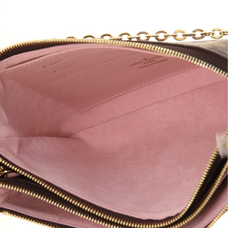 Louis Vuitton Doppia Zip Pochette Edizione Limitata Vivienne Xmas Monogram 1