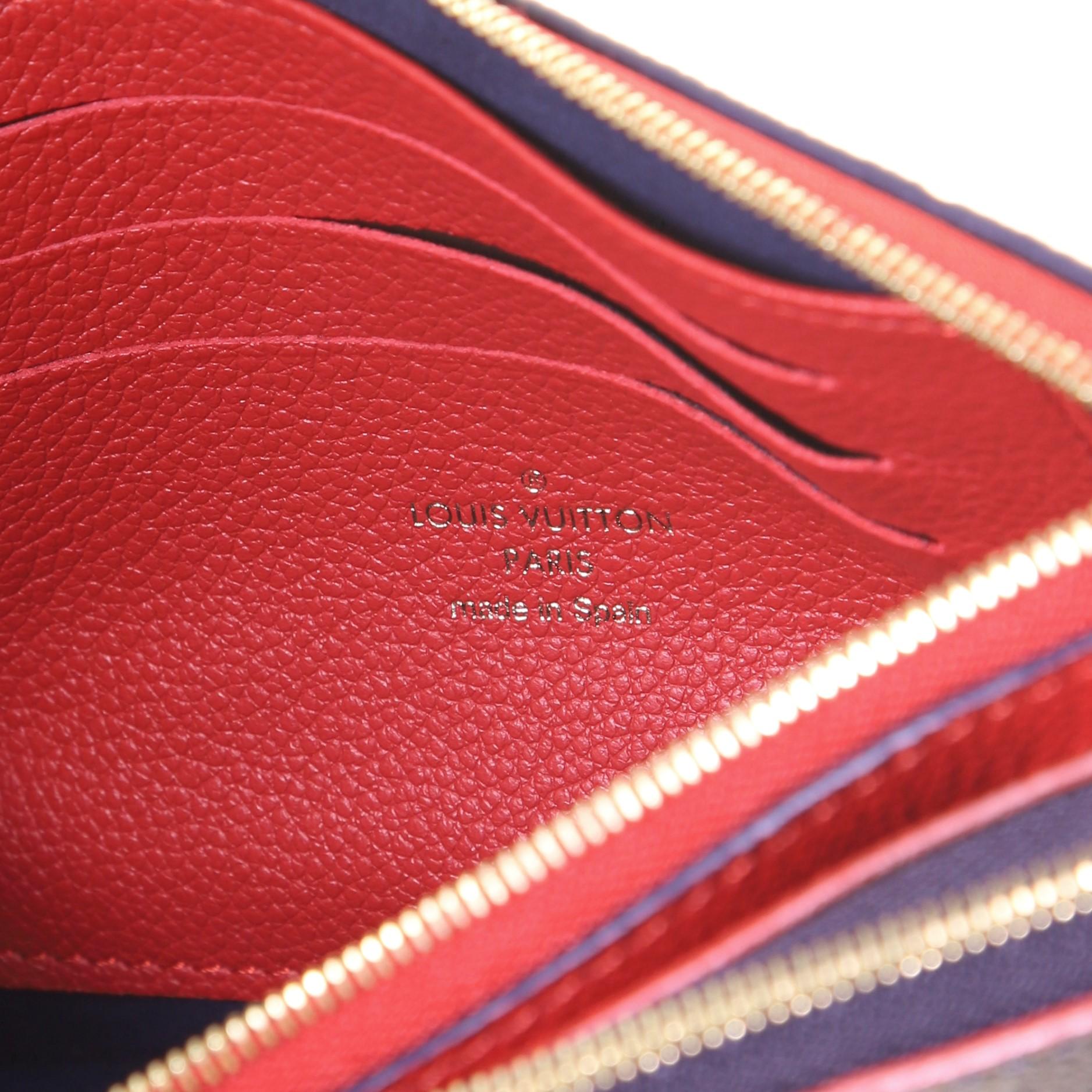 Louis Vuitton Double Zip Pochette Monogram Empreinte Leather 1