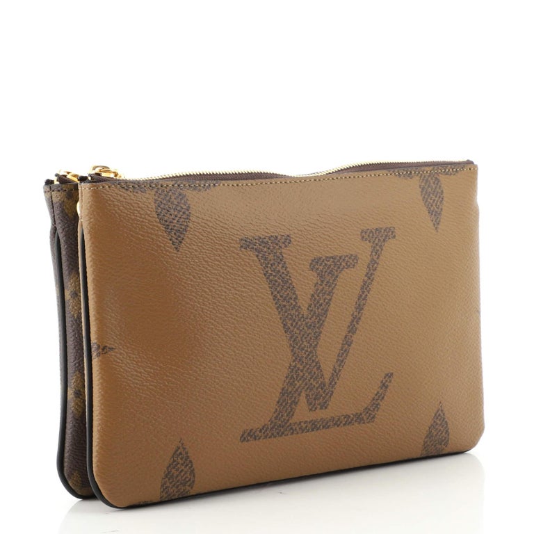 Louis Vuitton Double zip reverse pochette!! review/comparison and strap  options