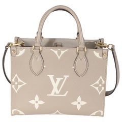 Louis Vuitton Crema Monogram Empreinte Onthego PM