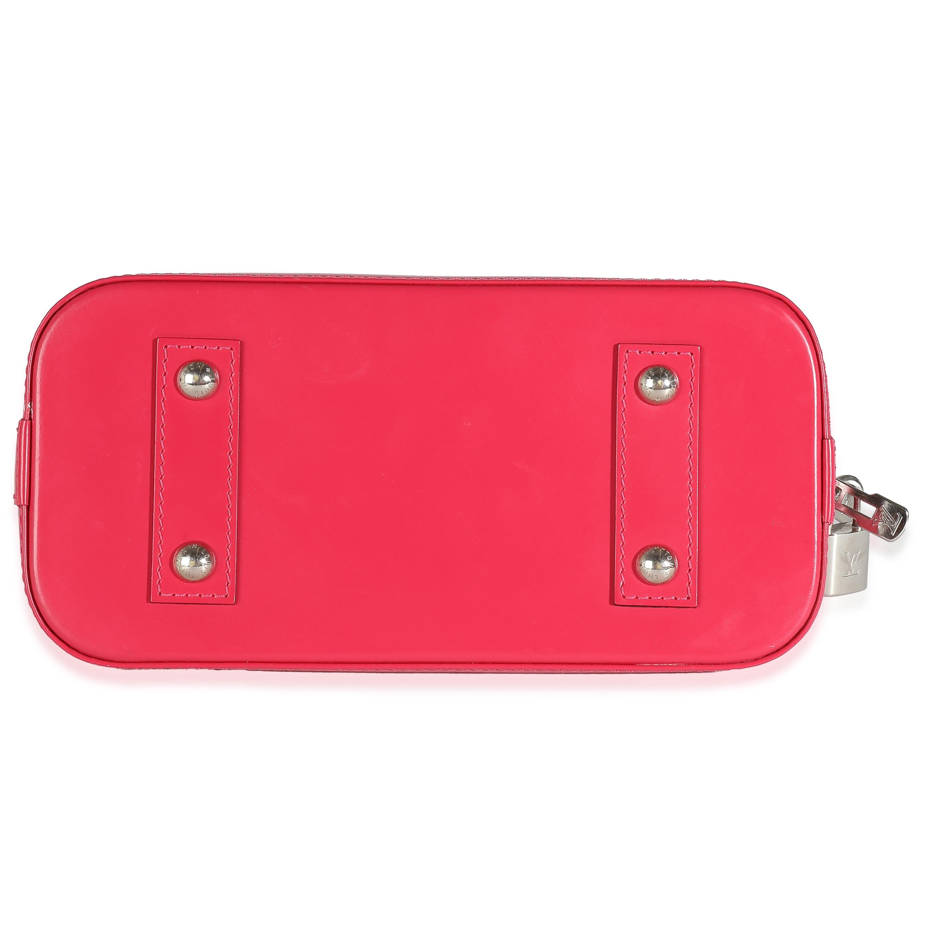 Louis Vuitton Dragon Fruit Epi Alma BB For Sale 2