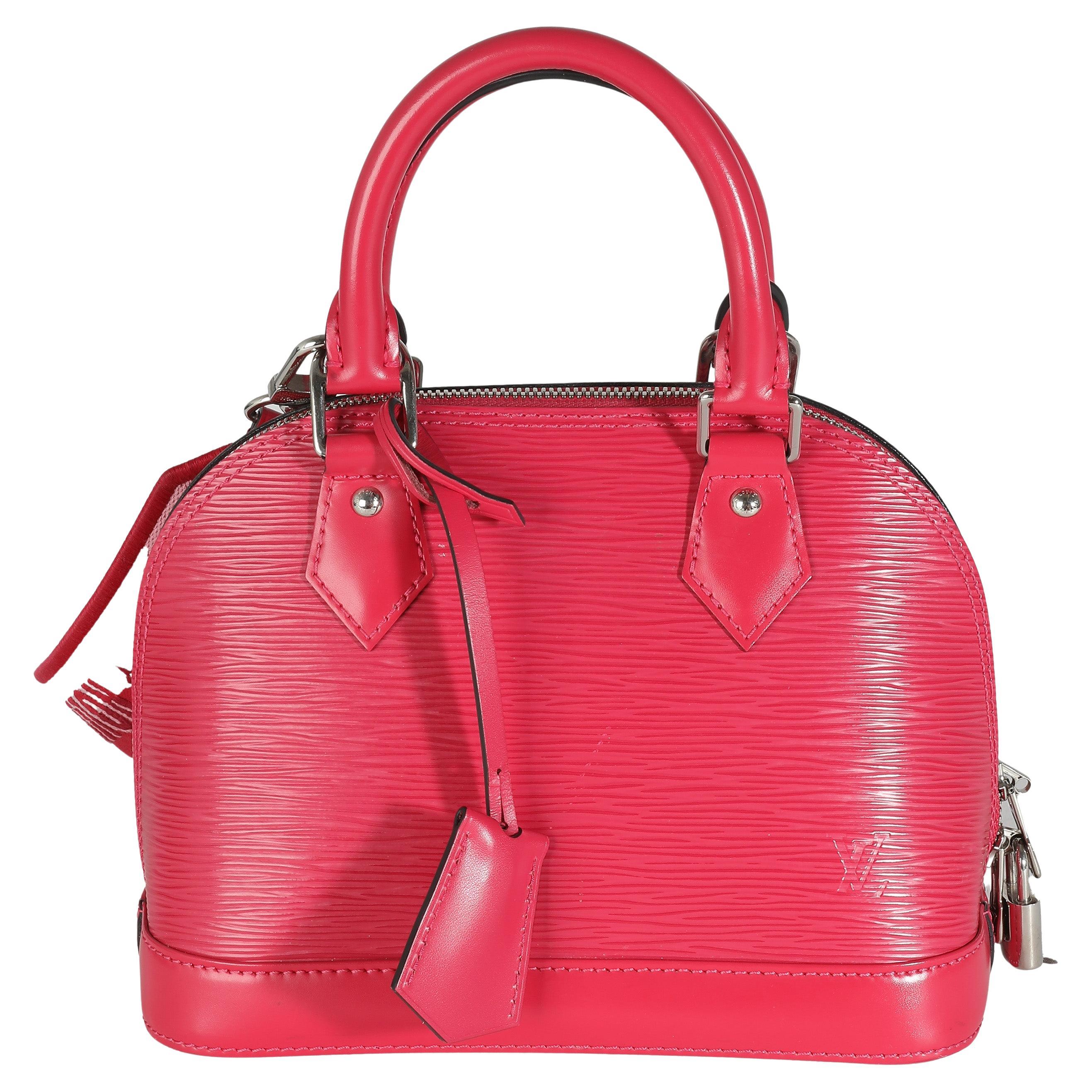 Louis Vuitton Dragon Fruit Epi Alma BB For Sale