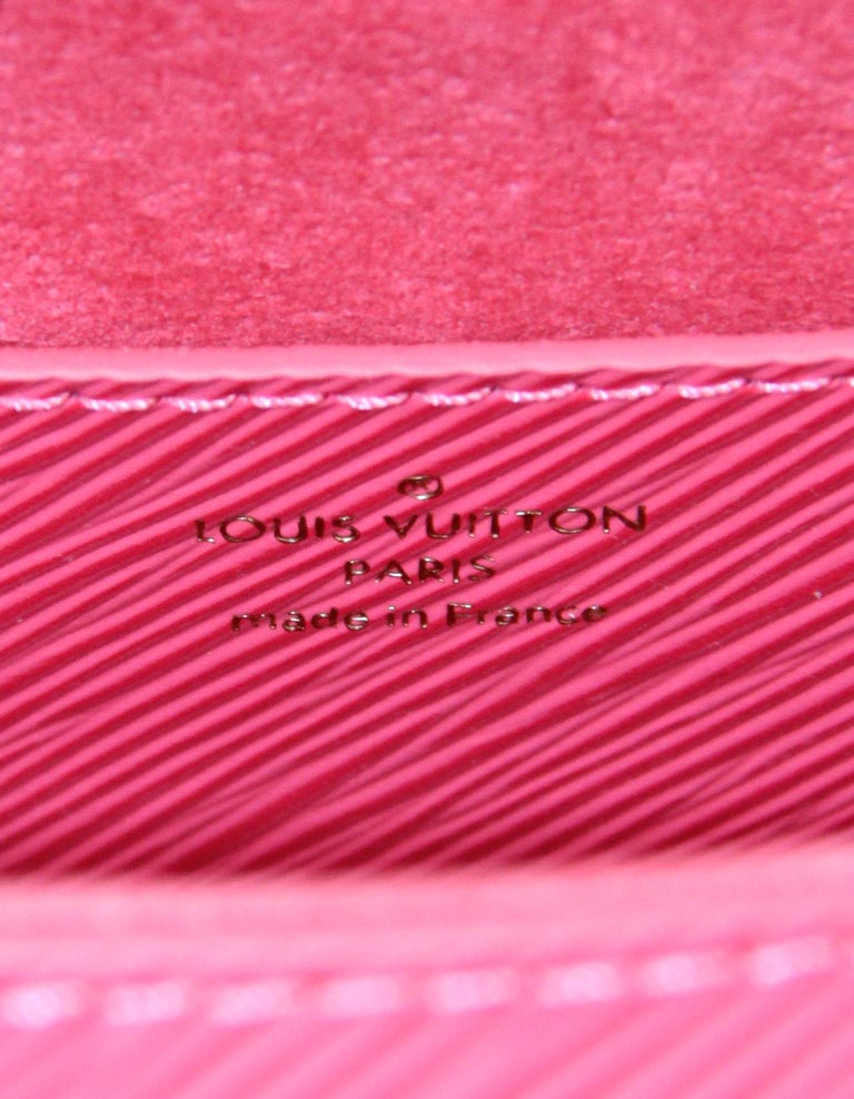 Louis Vuitton Dragon Fruit Epi Leather Twist PM Crossbody Bag at