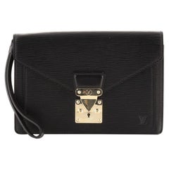 Louis Vuitton Dragonne Pochette Epi Leather
