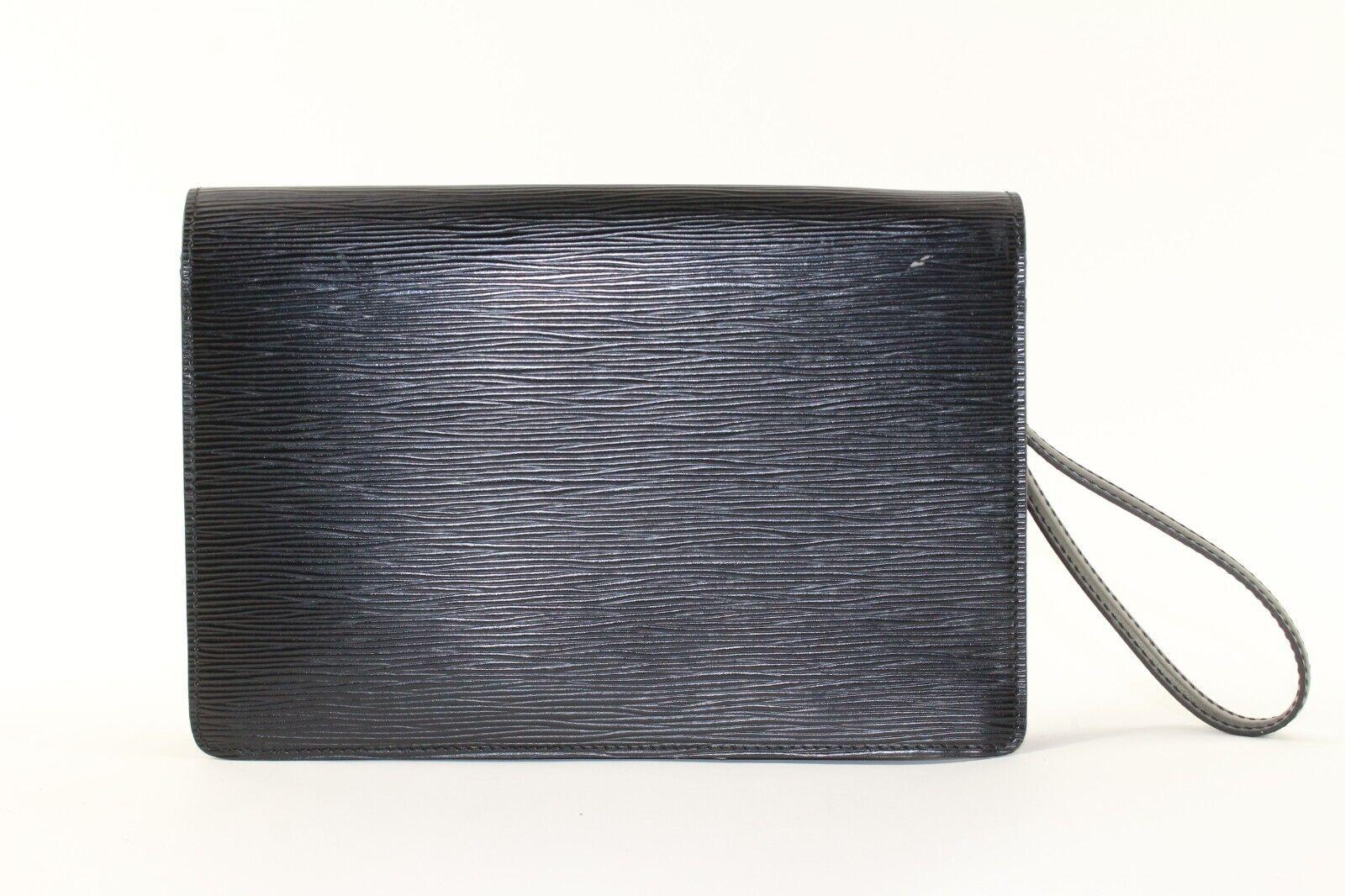 Louis Vuitton Dragonne Pouch Black Leather Epi Leather 3LV1226K 7