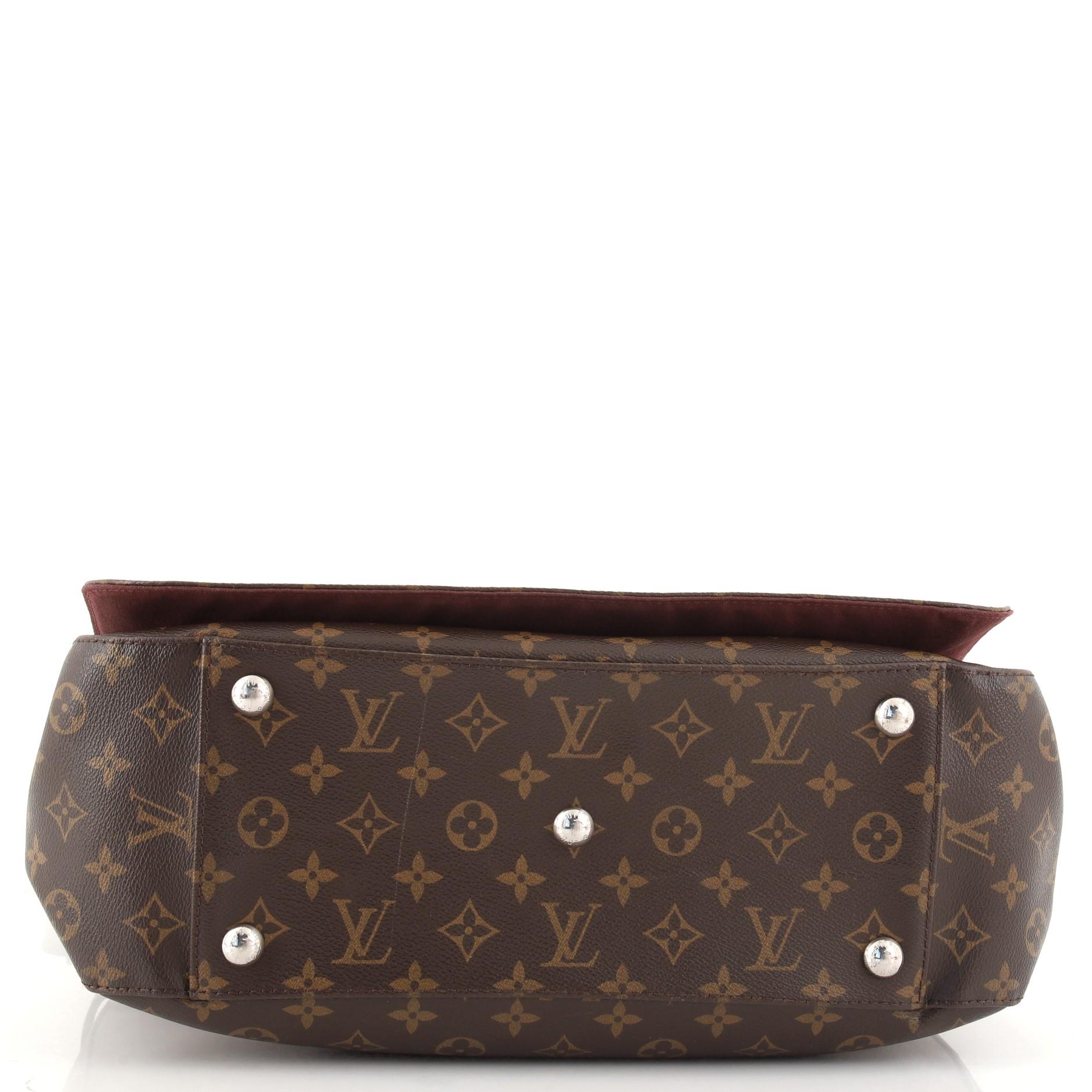 Louis Vuitton Drake Messenger Bag Macassar Monogram Canvas In Fair Condition In NY, NY