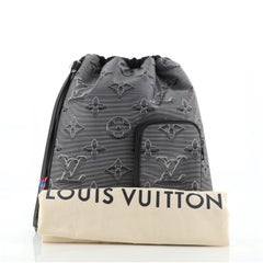 Louis Vuitton Drawstring Backpack Limited Edition 2054 Monogram Textile