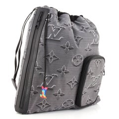 Louis Vuitton Drawstring Backpack Limited Edition 2054 Monogram Textile