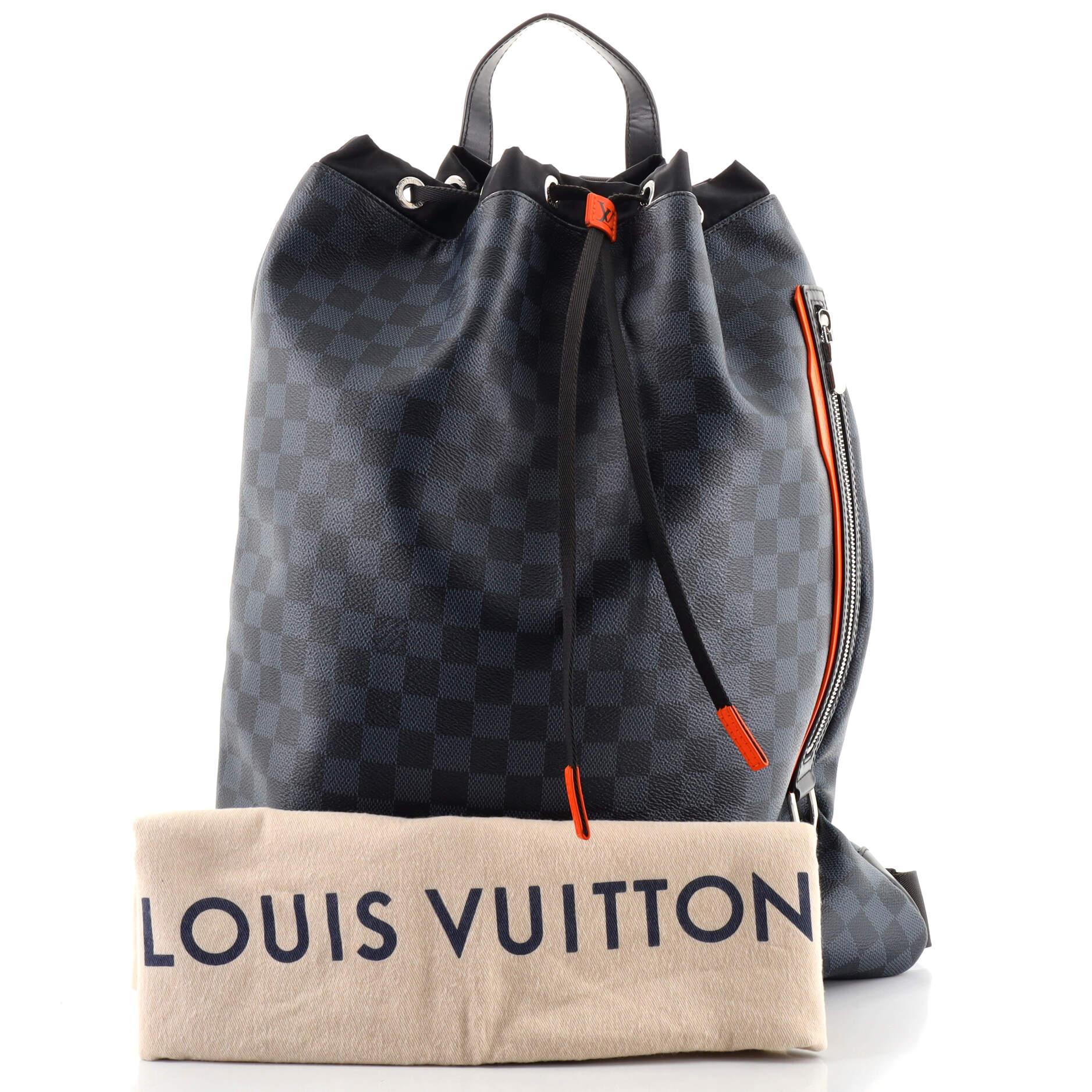 Louis Vuitton Pochette Voyage Limited Edition Damier Cobalt Race MM at  1stDibs